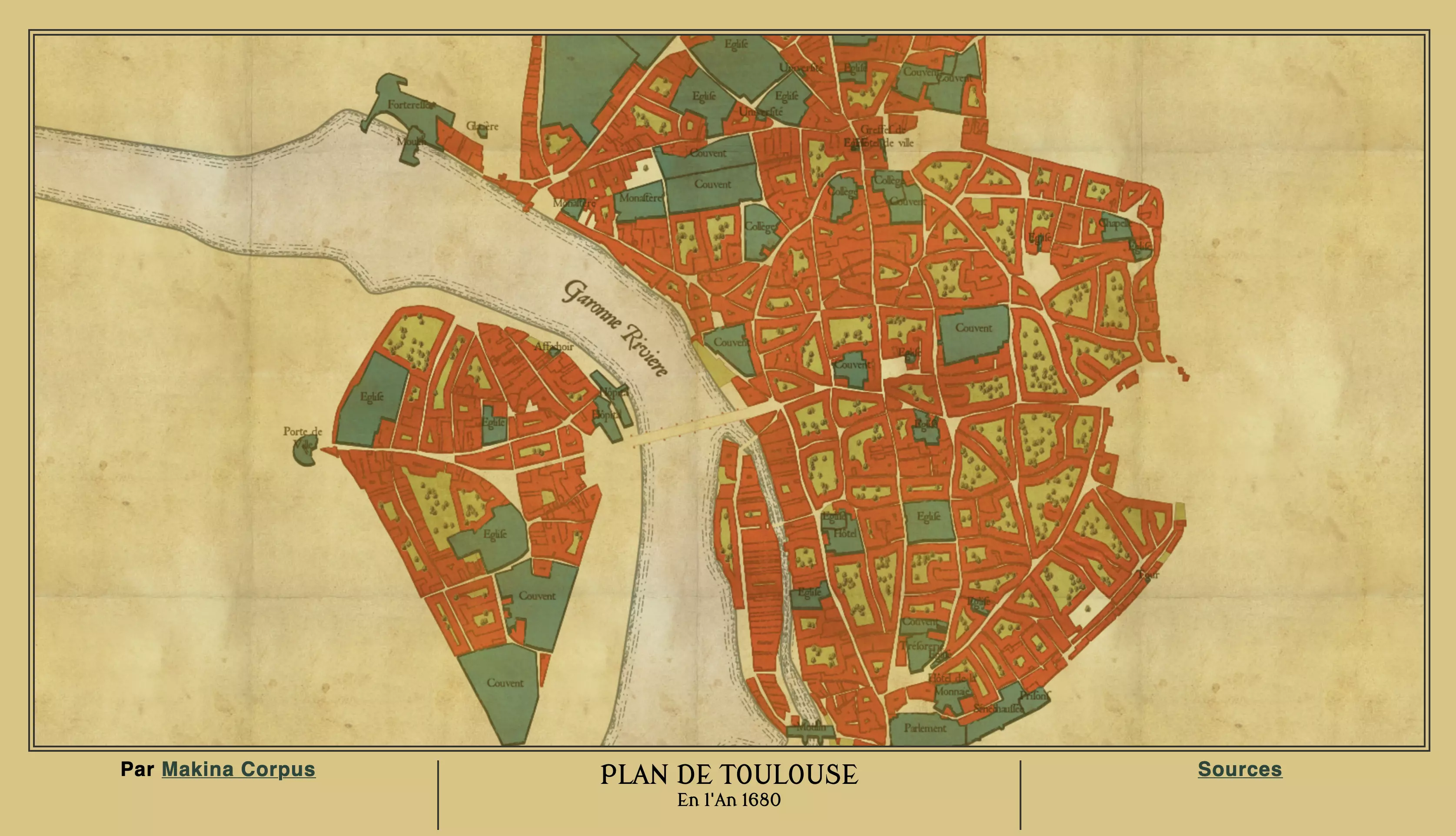 Makina Corpus : Carte web de Toulouse