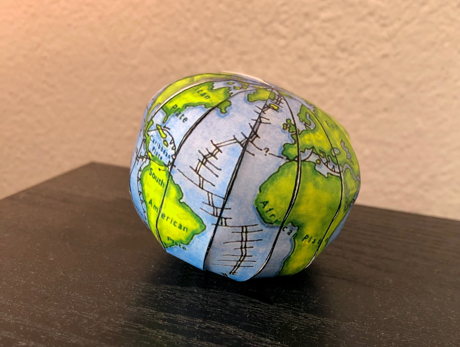 Map challenge - globe 2