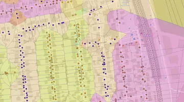 SIG Webmapping : bureaux vote Voronoi