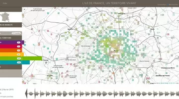 Capture de l'écran administrateur du site créé pour la SNCF