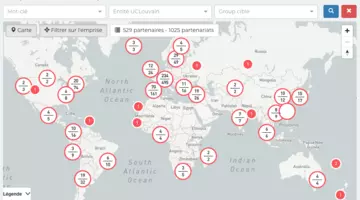 UCLouvain : Répertoire des partenariats