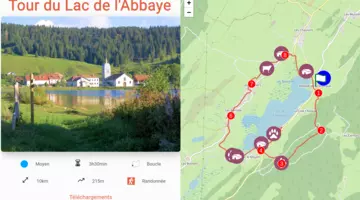 Vue détail widget Geotrek