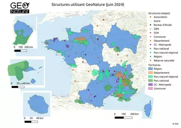 Utilisateurs Geonature