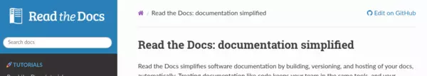 Une documentation Read The Docs