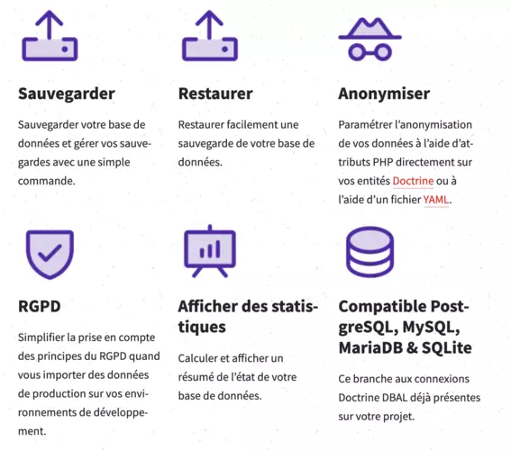 Makina Corpus : DbToolsBundle Symfony