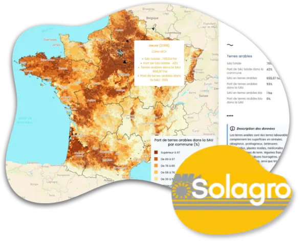 Impression écran de l'application