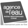 logo noir Agence de l’eau Rhône Méditerranée Corse
