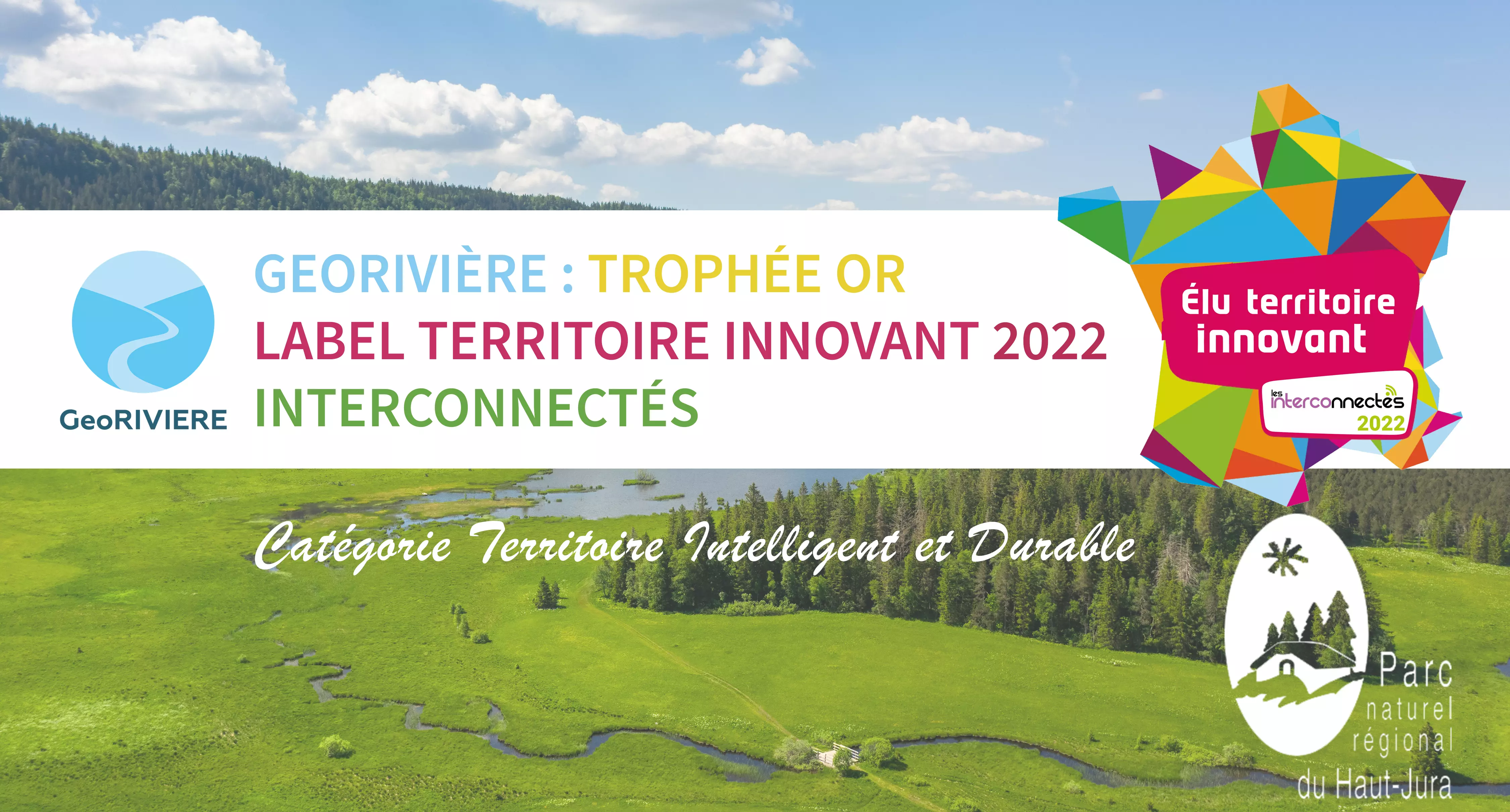 GeoRivière Label Or Territoire Innovant 2022