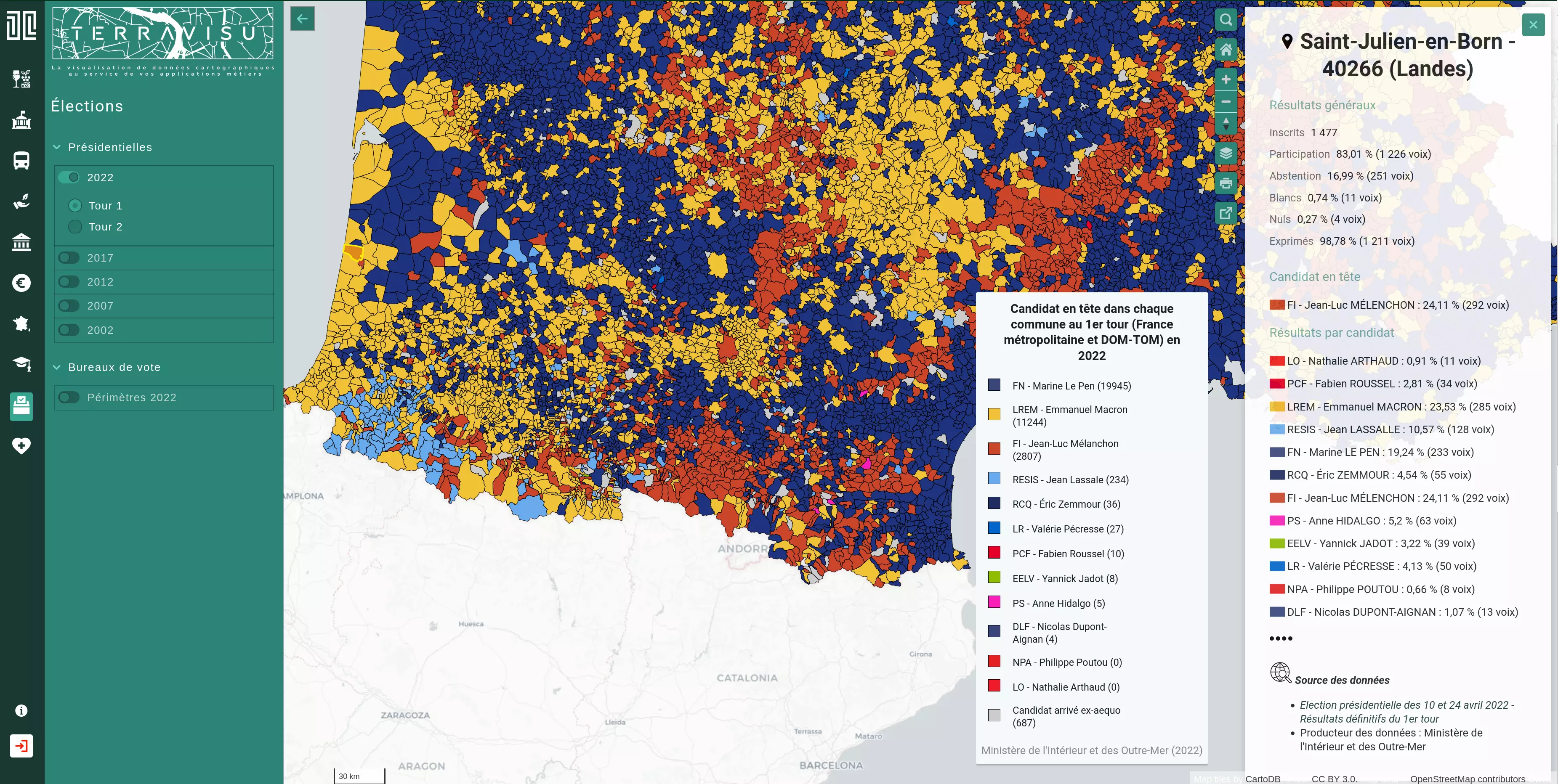 TerraVisu élections