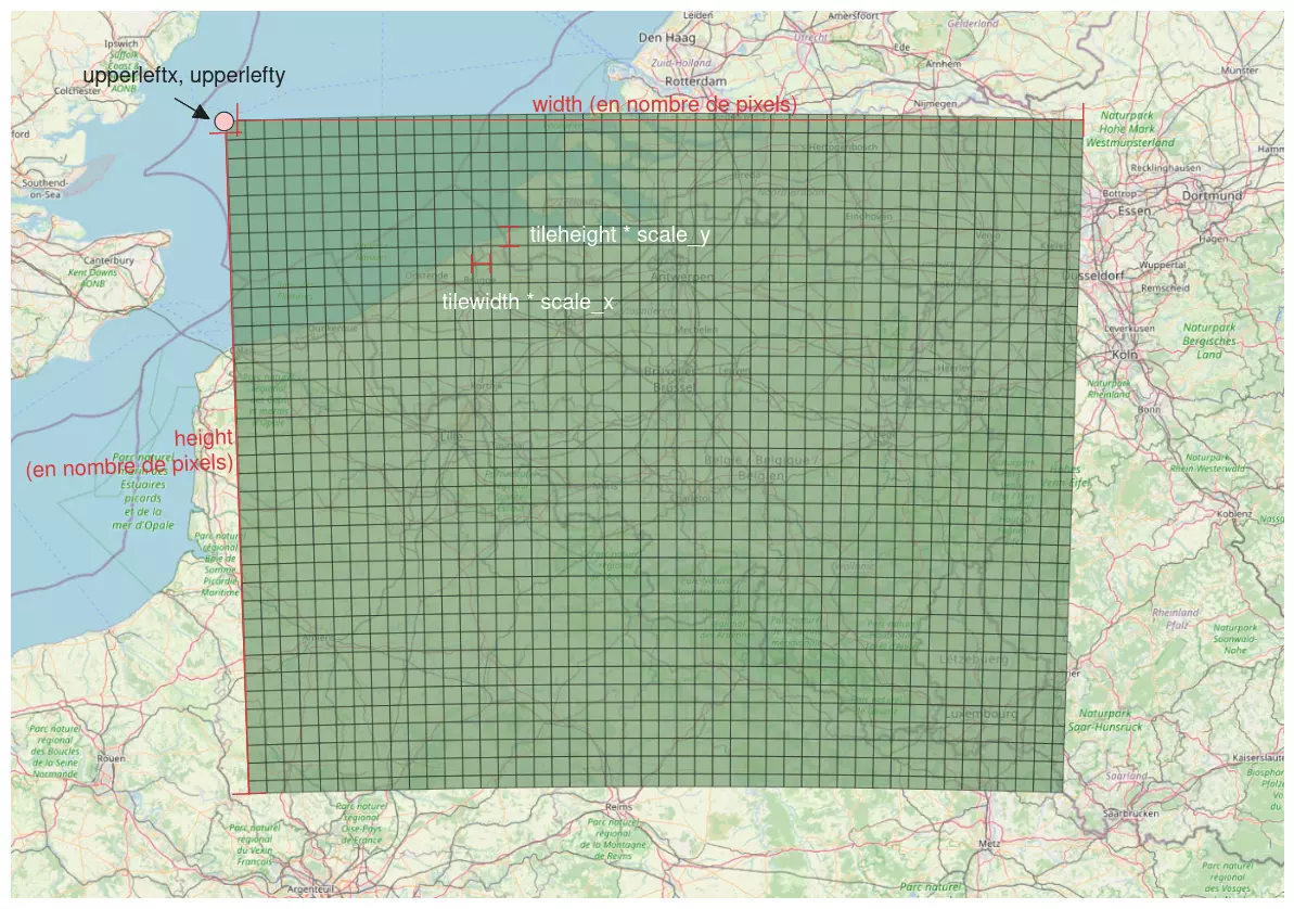 Fabriquer une couche raster à partir d'une géométrie avec PostGIS ...