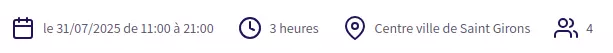 Gestion des dates après