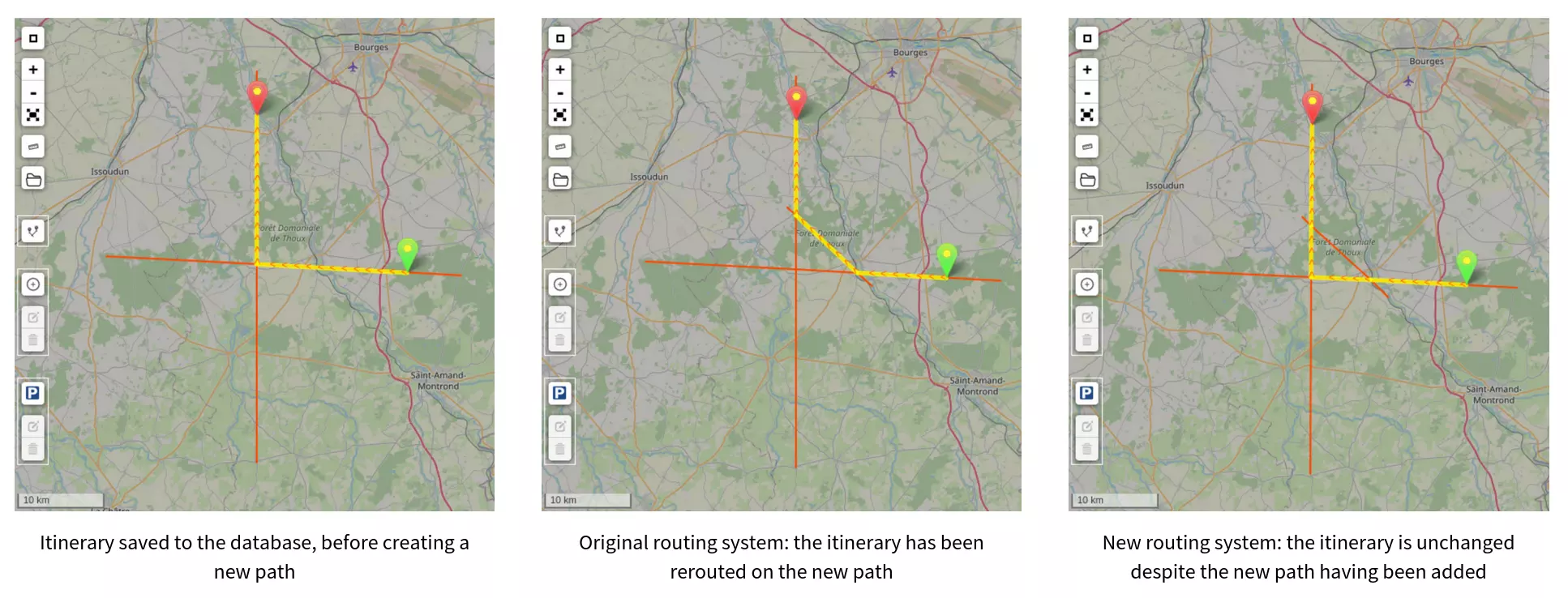 Optimisation du système de routage