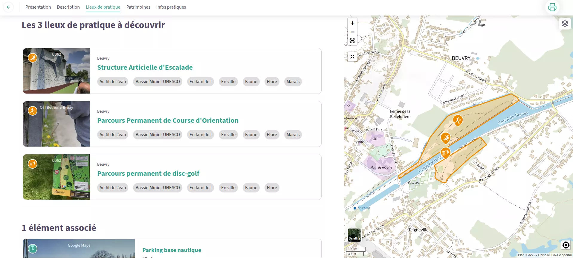 Geotrek - CD62 - Outdoor 1/2