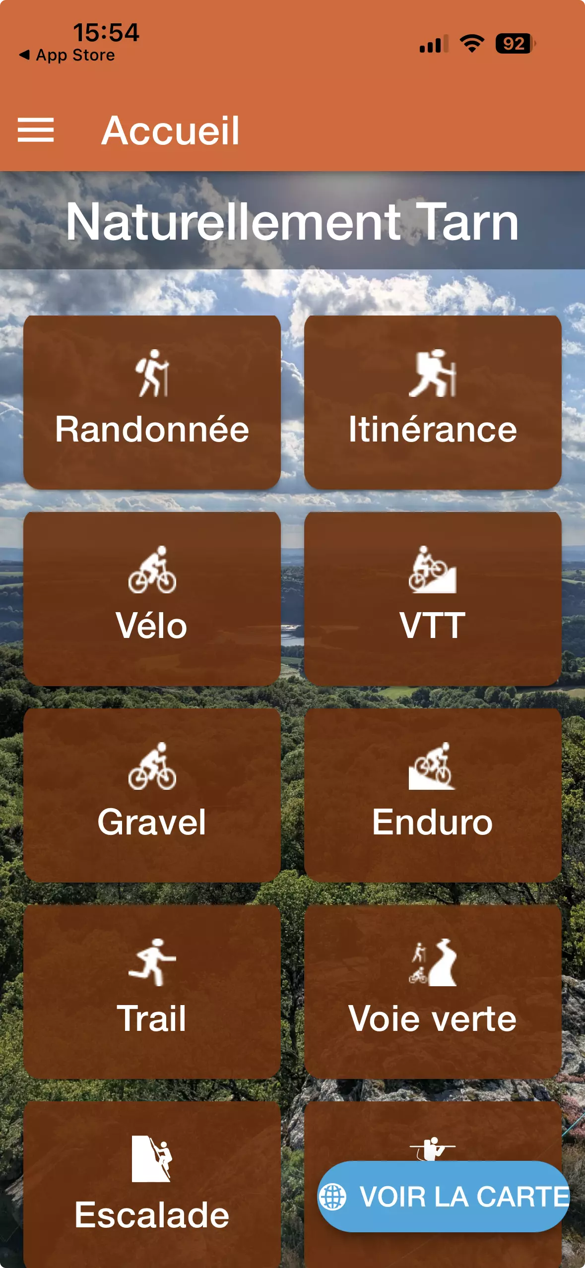 Accueil outdoor GTM