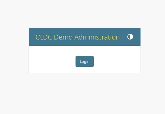 Page d'admin django avec un bouton pour se connecter sur un SSO